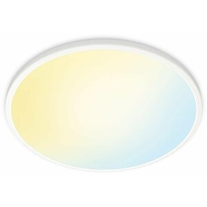 Mennyezeti lámpa WiZ SuperSlim Tunable White 22 W fehér
