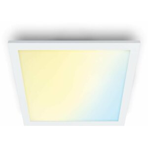 Mennyezeti lámpa WiZ Panel Tunable White 12 W négyzet alakú, fehér