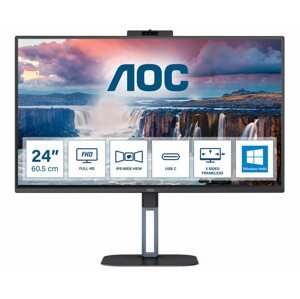 LCD monitor 23.8" AOC 24V5CW/BK