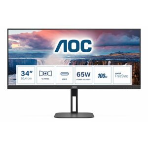 LCD monitor 34" AOC U34V5C/BK