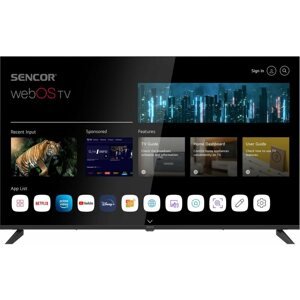 Televízió 50" Sencor SLE 50US801TCSB