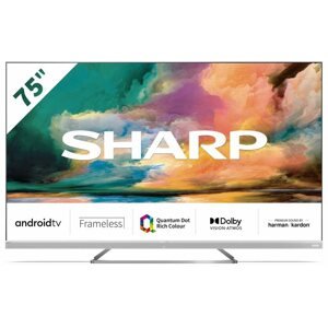 Televízió 75" Sharp 75EQ4EA