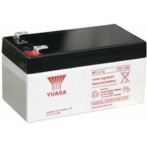 Szünetmentes táp akkumulátor YUASA 12V 1.2Ah karbantartásmentes ólomsavas akkumulátor NP1.2-12