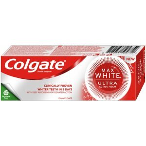 Fogkrém COLGATE Max White Ultra Active Foam 50 ml