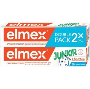 Fogkrém ELMEX Junior duopack 2 × 75 ml